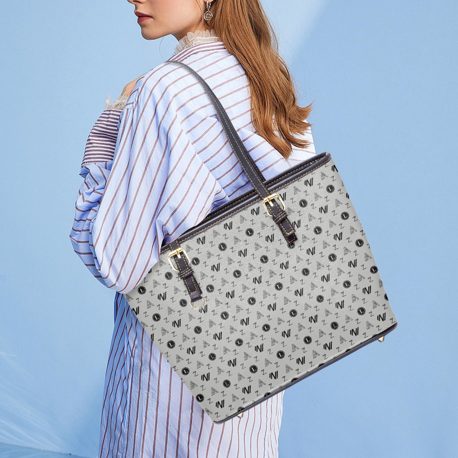 The Savannah- Medium Leather Tote Bag for Women