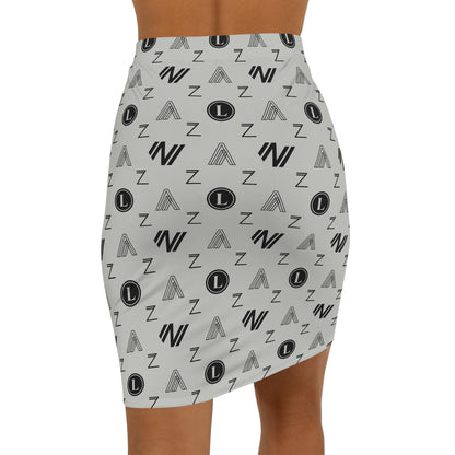 VNZLA Prestige Chic Mid-Waist Pencil Skirt