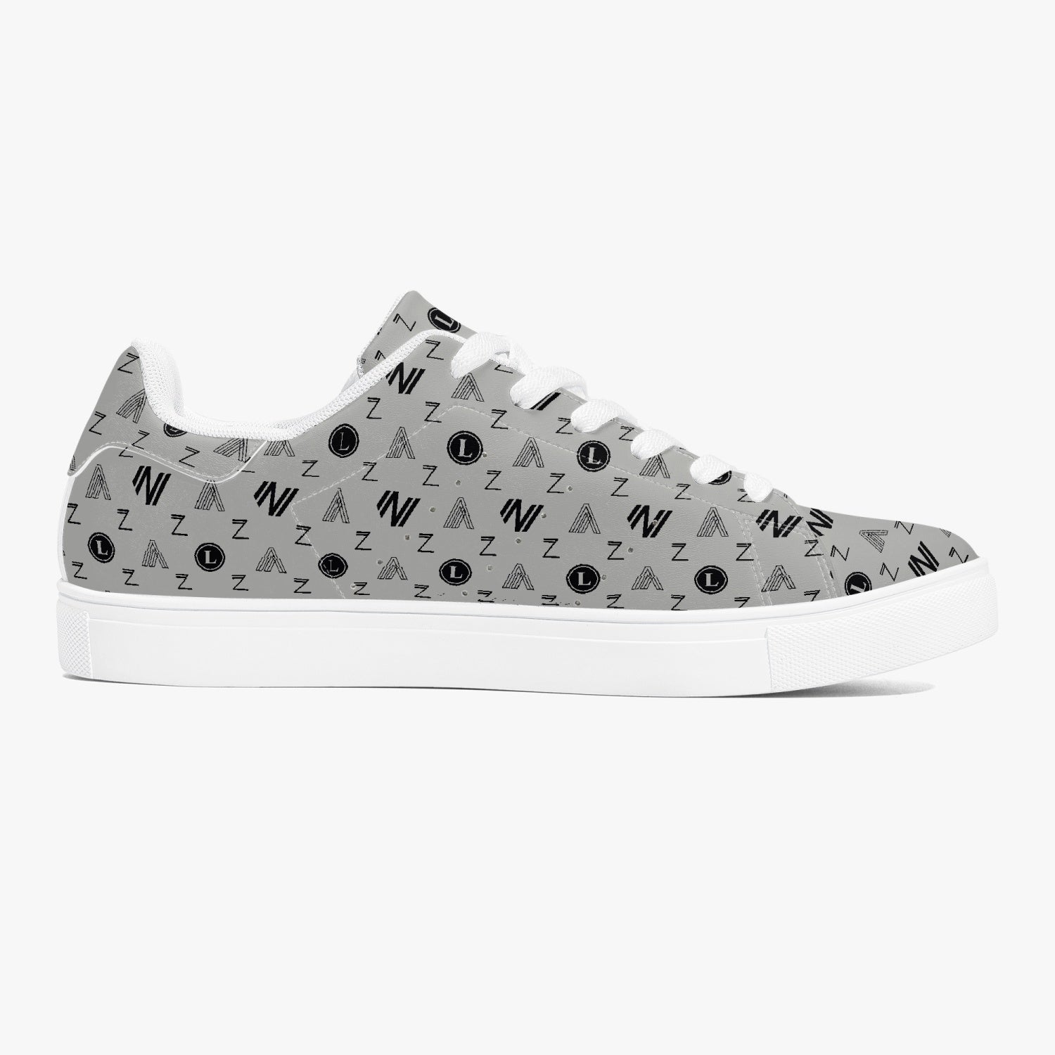 VNZLA Classic Low-Top Leather Sneakers - White/Black