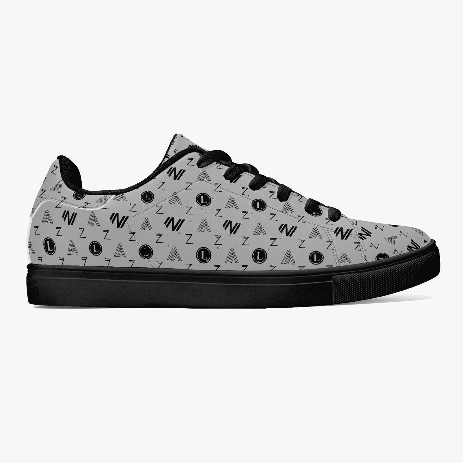 VNZLA Classic Low-Top Leather Sneakers - White/Black