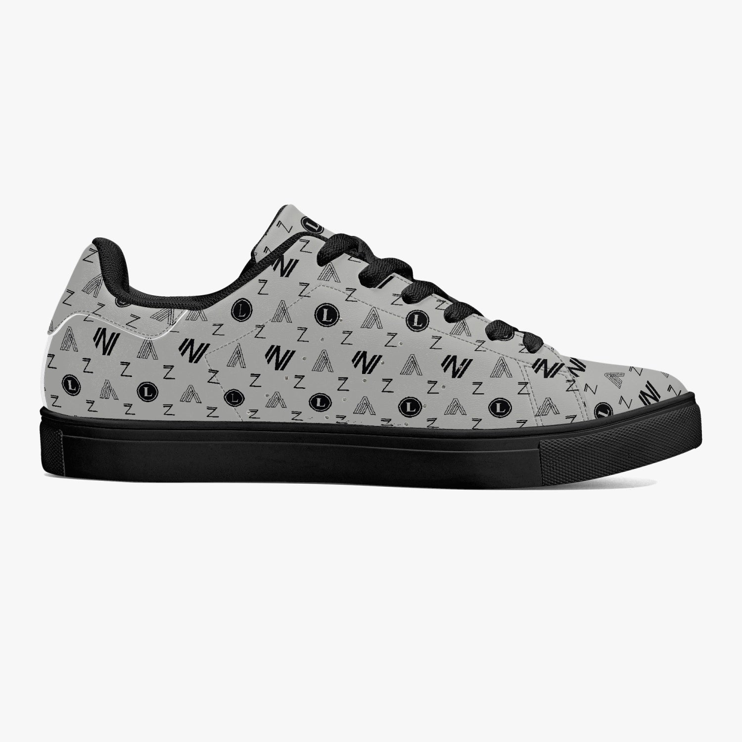 VNZLA Classic Low-Top Leather Sneakers - White/Black