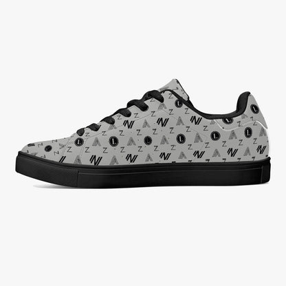 VNZLA Classic Low-Top Leather Sneakers - White/Black