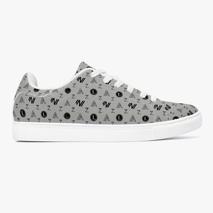 VNZLA Classic Low-Top Leather Sneakers - White/Black