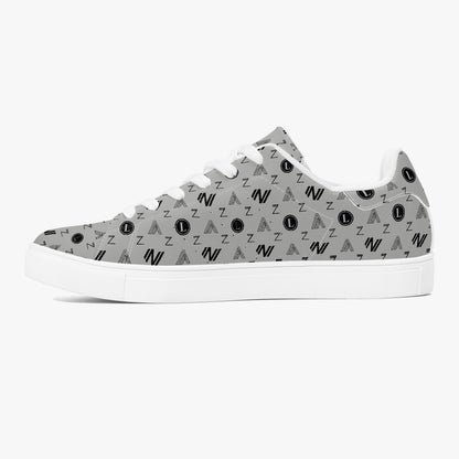 VNZLA Classic Low-Top Leather Sneakers - White/Black