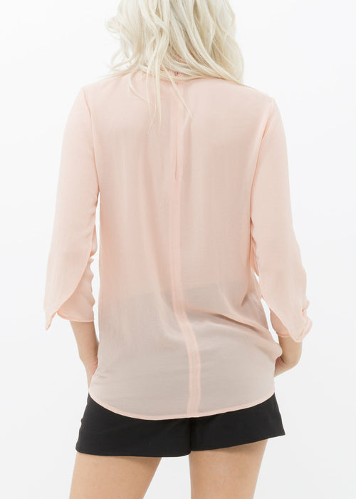 Women's Cross Hem Blouse