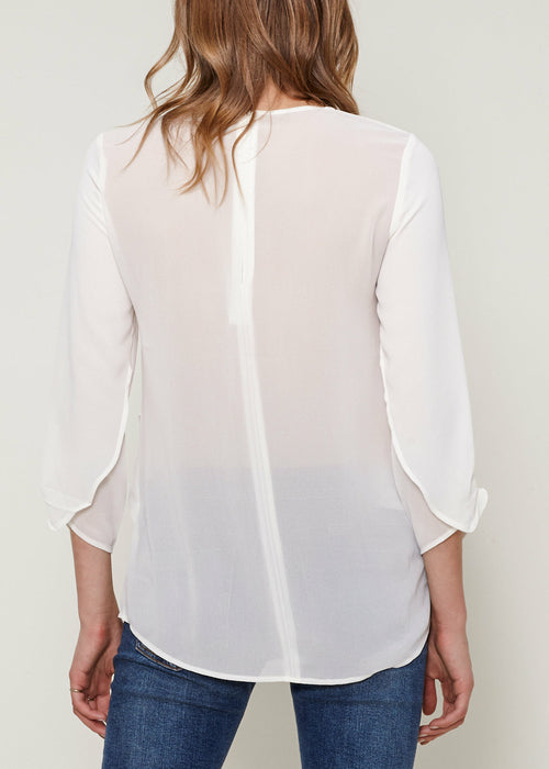 Women's Cross Hem Blouse