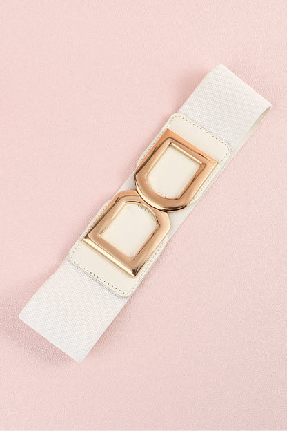 Double D Buckle PU Belt