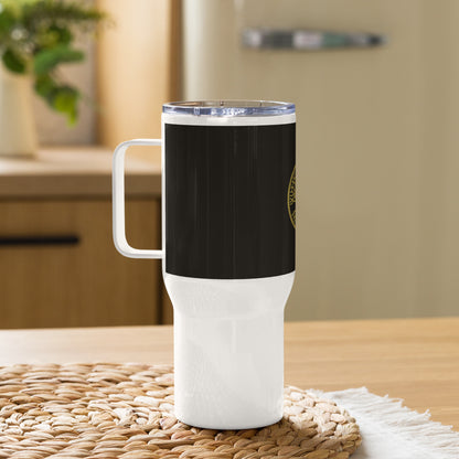 VNZLA Travel mug with a handle